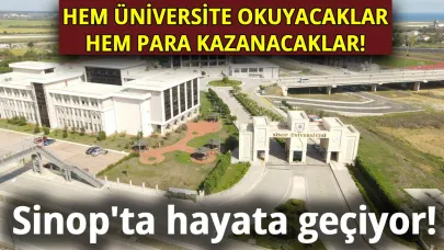 Sinop'ta üniversiteli gençlere iş imkanı!