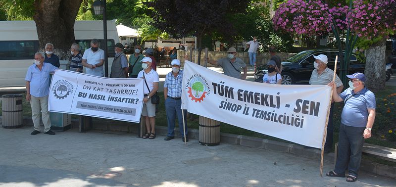 TÜM EMEKLİ-SEN: “EMEKLİ MAAŞI İLE GEÇİNEMİYORUZ, İNSANCA YAŞAMAK İSTİYORUZ”