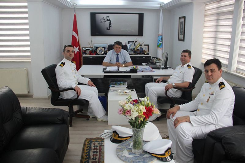BELEDİYE BAŞKANINI ZİYARET ETTİLER