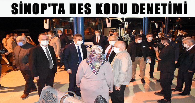 SİNOP'TA HES KODU DENETİMİ