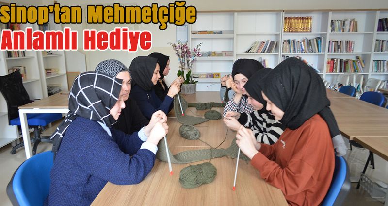 Sinop’tan Mehmetçiğe Anlamlı Hediye