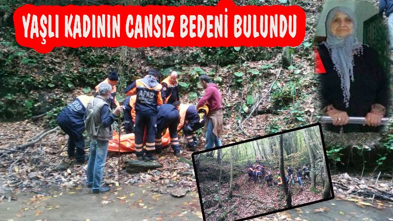 YAŞLI KADININ CANSIZ BEDENİ BULUNDU