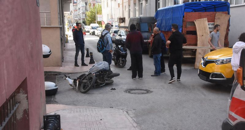 SİNOP’TA TRAFİK KAZASI 1 YARALI