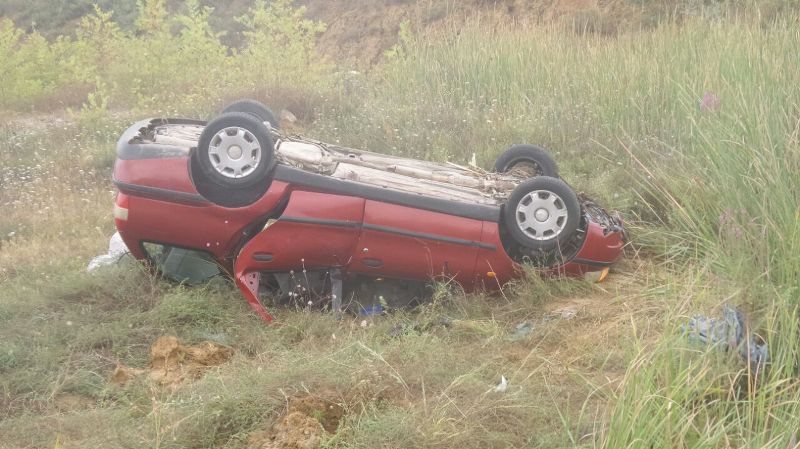 SİNOP’TA TRAFİK KAZASI 2 YARALI