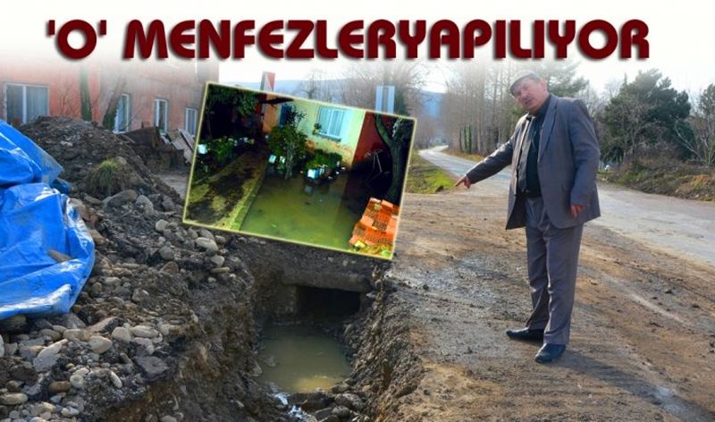 VATANDAŞIN İSTEDİĞİ MENFEZLER YAPILIYOR