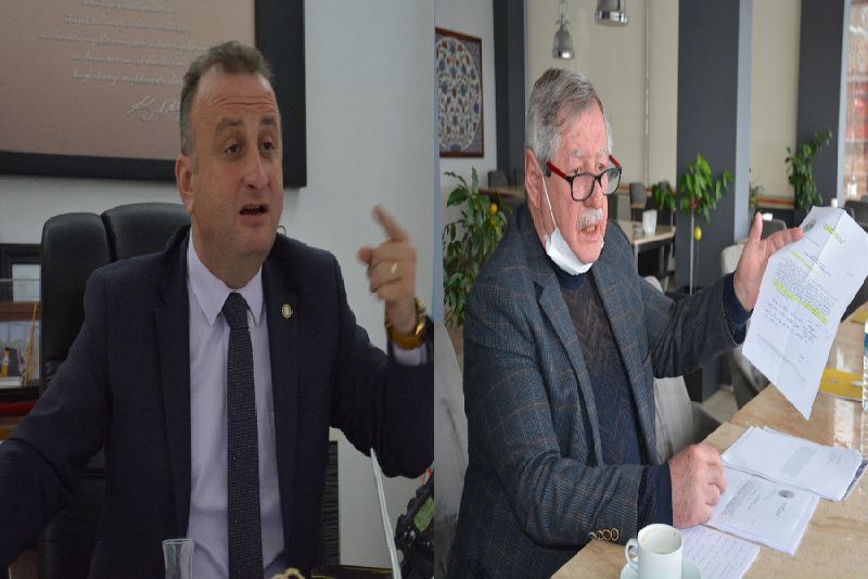 SİNOP'TA SEN CHP'Lİ DEĞİLSİN TARTIŞMASI
