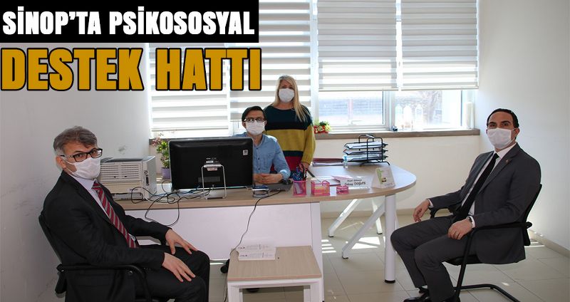 PSİKOSOSYAL DESTEK HATTI HİZMETE AÇILDI