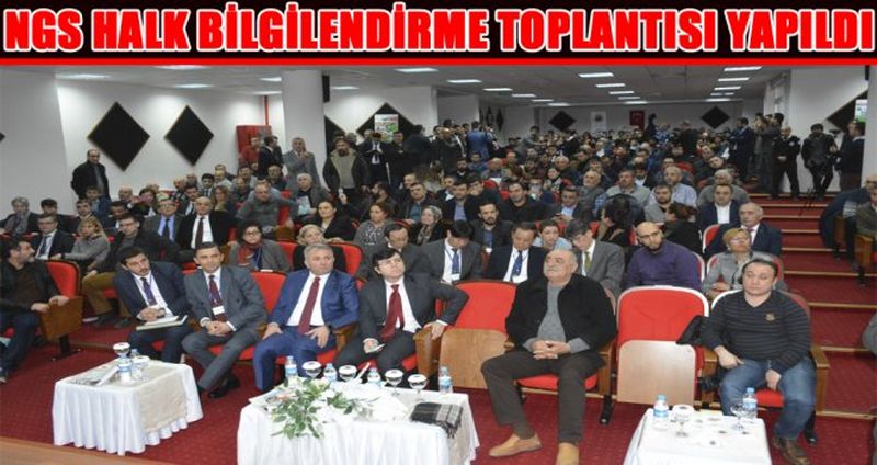 NGS HALK BİLGİLENDİRME TOPLANTISI YAPILDI