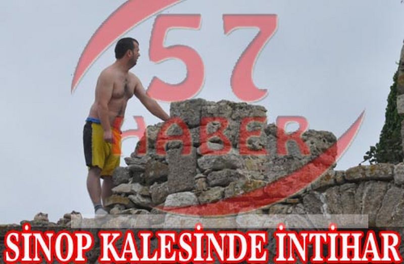 Sinop Kalesinde İntihar