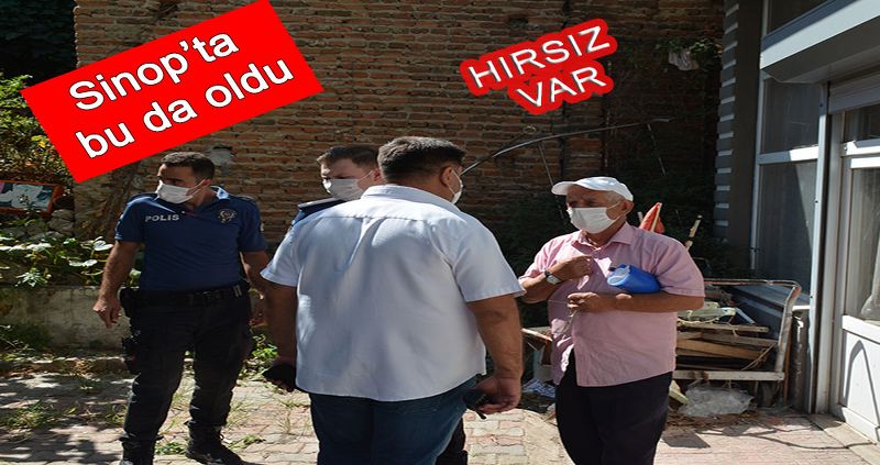SİNOP'TA BU DA OLDU