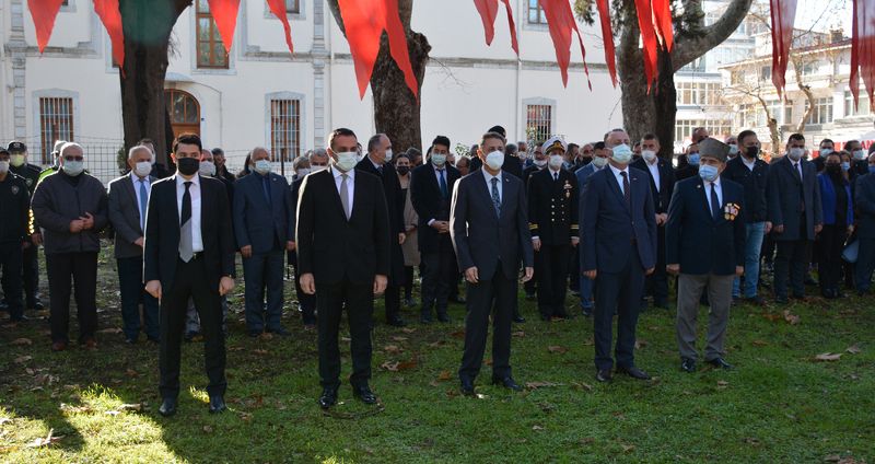 SİNOP’TA ŞEHİT EDİLEN 2 BİN 800 ASKER İÇİN TÖREN DÜZENLENDİ
