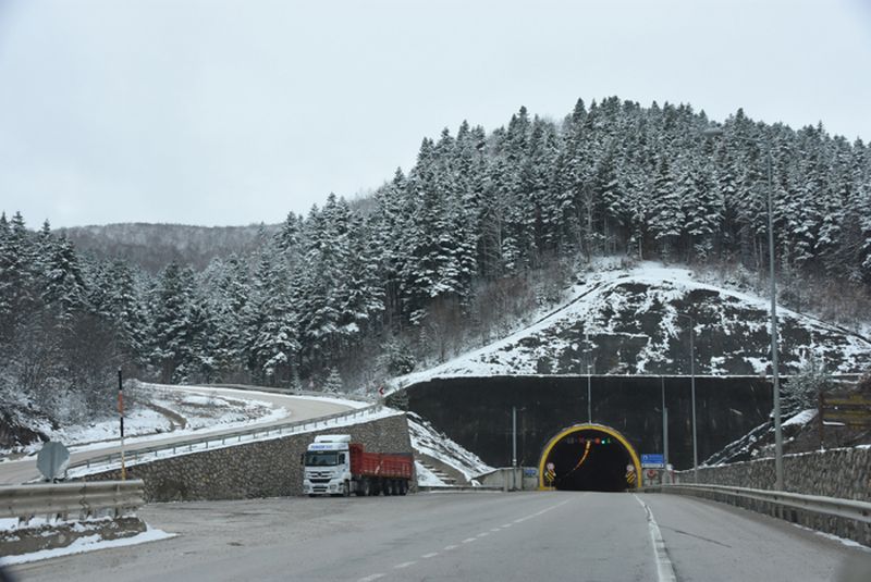 Sinop’a Kar Geldi