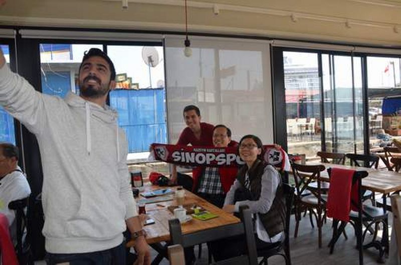 TURİSTLERE ‘SİNOPSPOR’ ATKISI