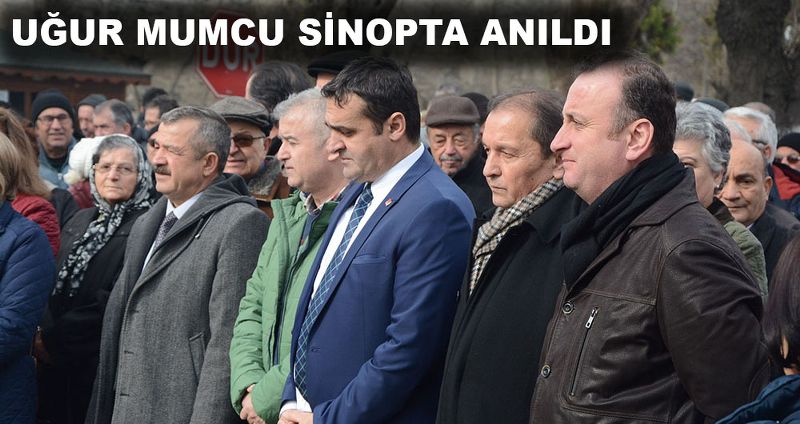UĞUR MUMCU SİNOPTA ANILDI
