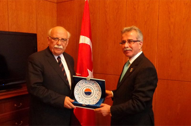 Rektör\'den Milli Eğitim Bakanı\'na Ziyaret