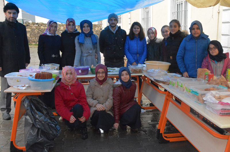 HALEP İÇİN DÜZENLENEN KERMES DEVAM EDİYOR