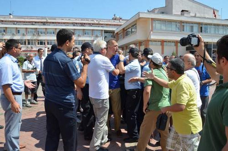 SİNOP'TA BÜYÜK PROTESTO