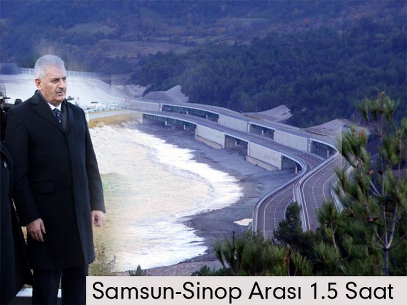 Samsun-Sinop Arası 1.5 Saat