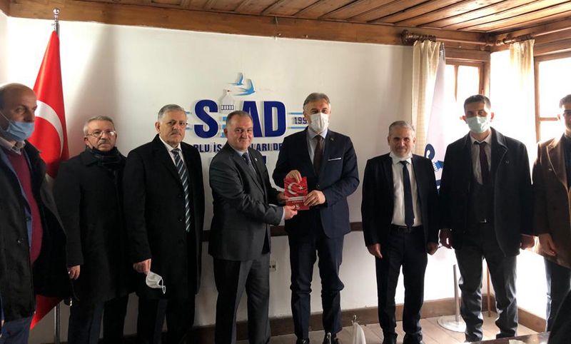 YENİDEN REFAH PARTİSİNDEN SİAD SİNOP ŞUBESİNE ZİYARET