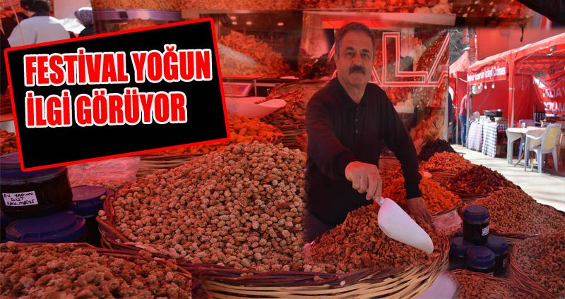 YÖRESEL ÜRÜNLER FESTİVALİ SİNOP'TA YOĞUN İLGİ GÖRÜYOR