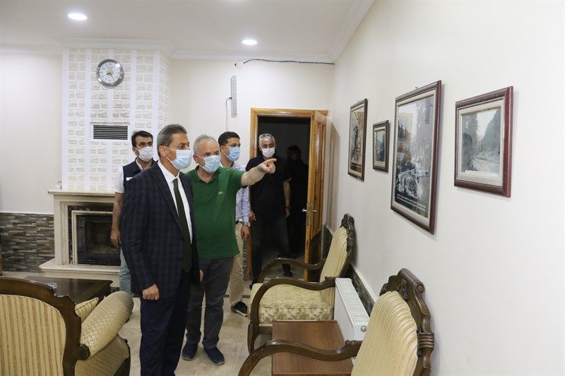 Sinop Valisi, Akgöl Ve Çangal Orman İşletme Şefliği Eğitim Merkezinde İncelemelerde Bulundu