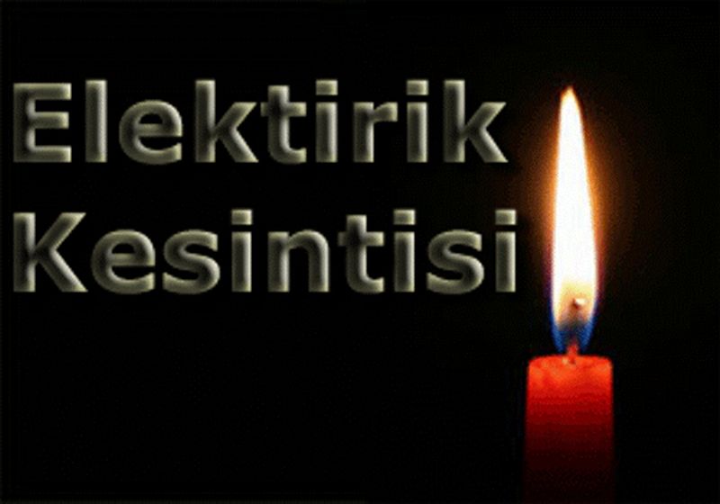 Sinop İlinde programlı elektrik kesintisi bildirimi yapıldı