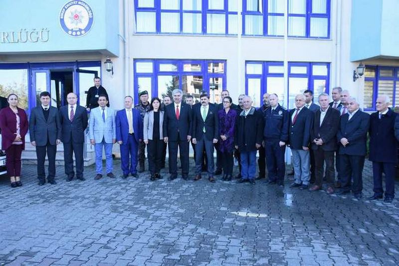 SİNOP’UN ESKİ İL EMNİYET MÜDÜRÜ YUSUF BİNER VEDA ETTİ
