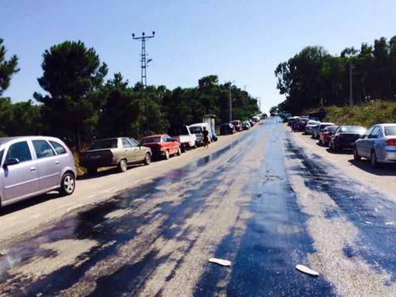 ERİYEN ZİFT PERİŞAN ETTİ