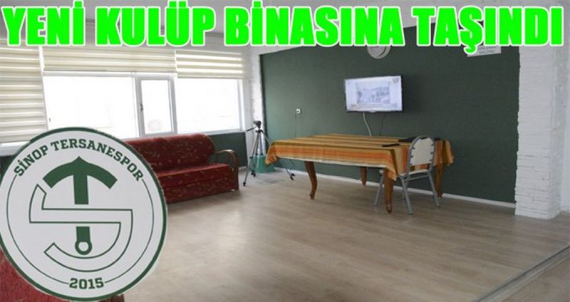 "TERSANESPOR YENİ KULÜP BİNASINA TAŞINDI"