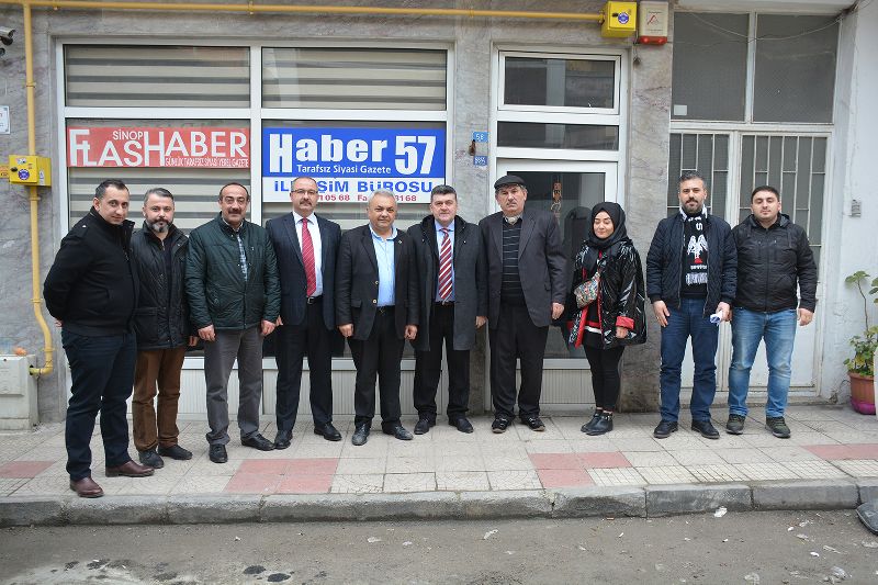 SİNOP’TA YEREL GAZETELER BİR ARAYA GELDİ
