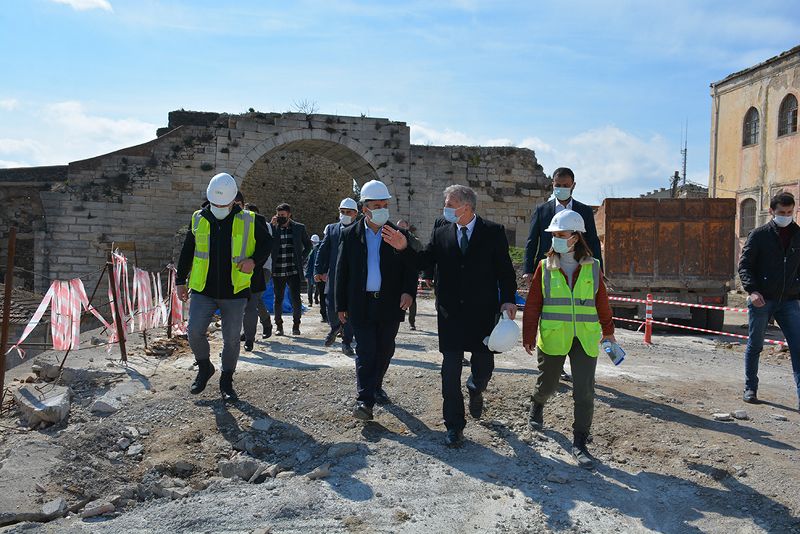 Maviş: “Birçok restorasyon projesinde yapamadığımız şeyi biz Sinop'ta yaptık”