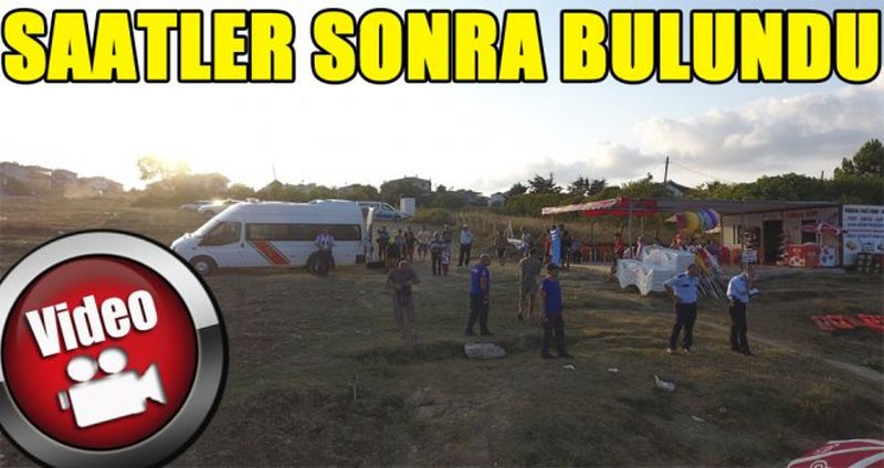 DENİZDE KAYBOLDUĞU SANILAN ŞAHIS SAĞ BULUNDU
