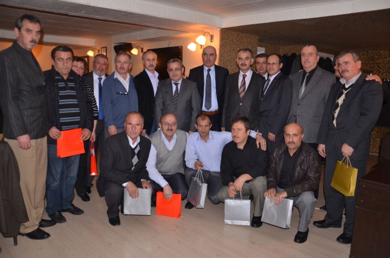 Sinop PTT veda yemeğinde buluştu