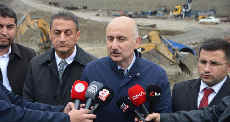 ULAŞTIRMA BAKANI KARAİSMAİLOĞLU AFET BÖLGESİ SİNOP AYANCIK’TA