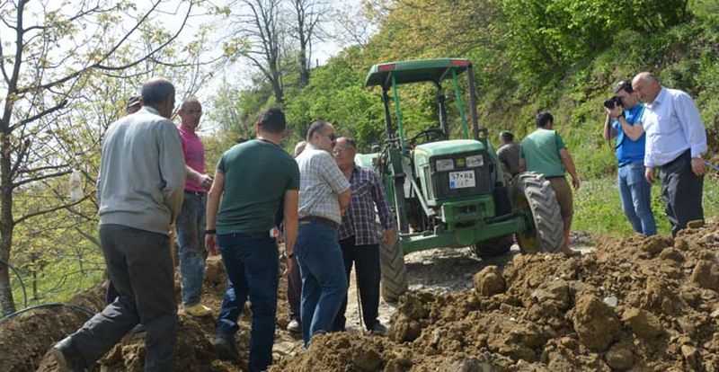 KESTANELİK KÖYÜ İÇME SUYU PROJESİNDE İNCELEME