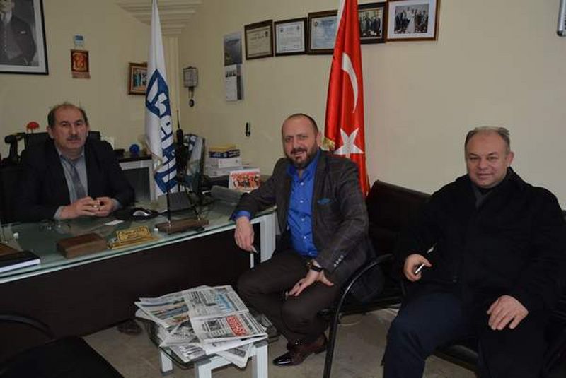 CANDAR CAN, GAZETEMİZİ ZİYARET ETTİ
