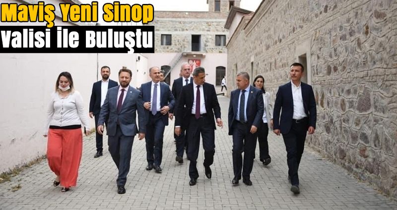 Maviş Yeni Sinop Valisi İle Buluştu