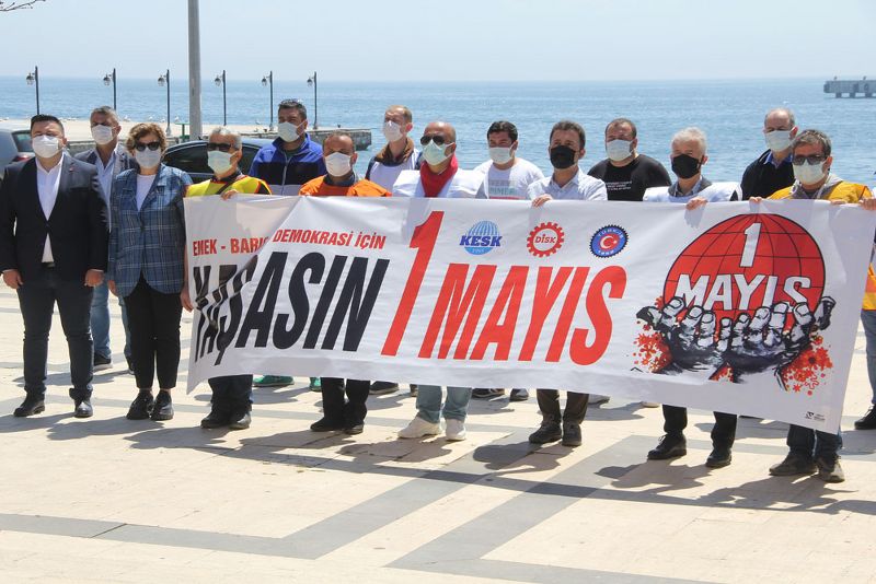 SİNOP’TA KORONAVİRÜS GÖLGESİNDE 1 MAYIS