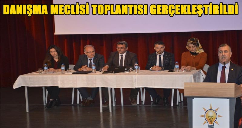 DANIŞMA MECLİSİ TOPLANTISI GERÇEKLEŞTİRİLDİ