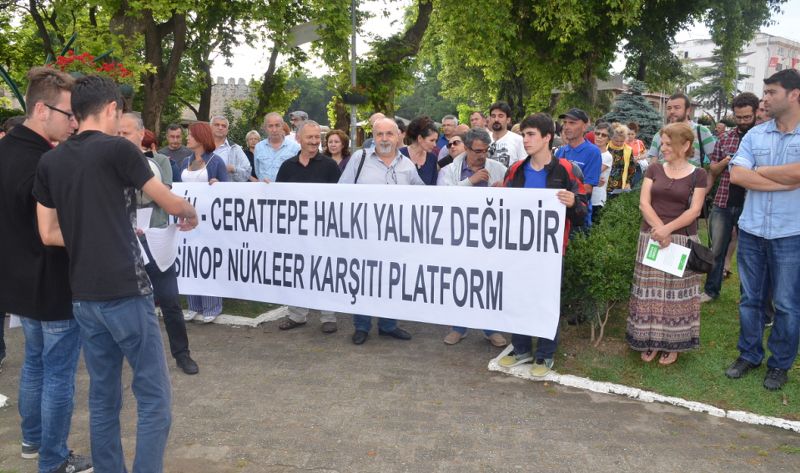 SİNOP'TAN ARTVİN'E MİTİNGLİ DESTEK!!!