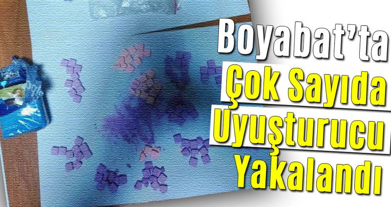 Sinop’ta Uyuşturucu Operasyonu