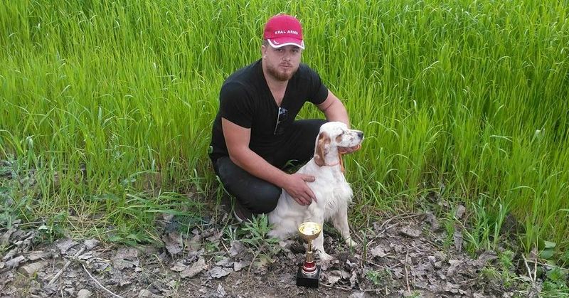 FERMALI AV KÖPEKLERİ YARIŞTI