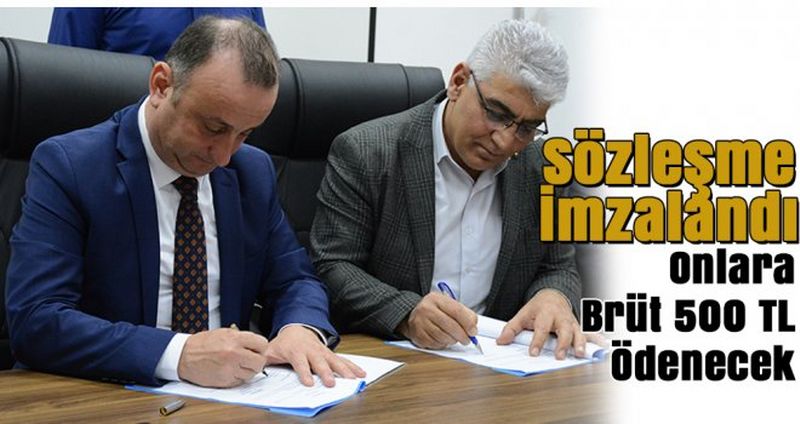 Sinop Belediyesinde Toplu Sözleşme Sevinci