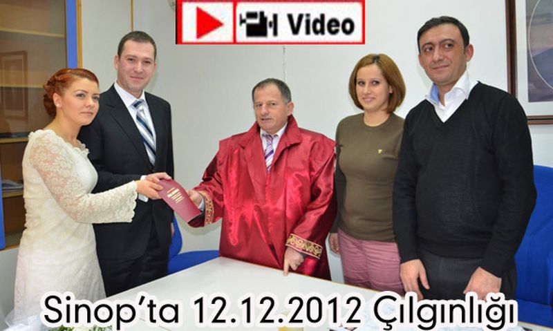 Sinop’ta 12.12.2012 Çılgınlığı