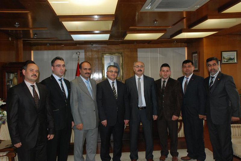 ERKAN’DAN VALİYE ZİYARET