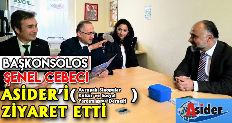 ESSEN BAŞKONSOLOSU ASİDER’İ ZİYARET ETTİ