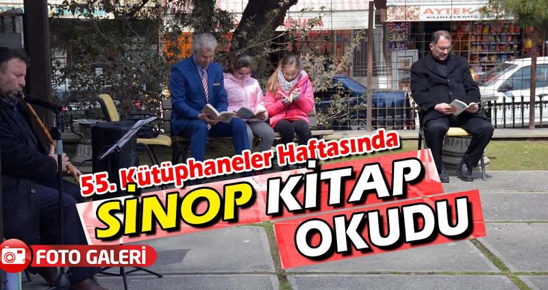 SİNOP KİTAP OKUDU