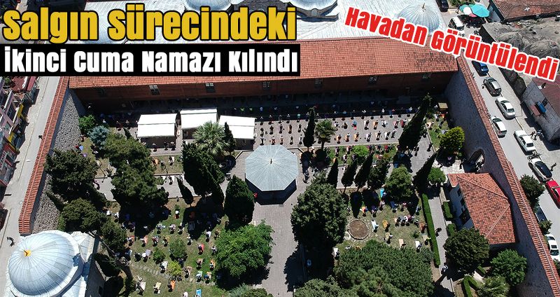 Sinop’ta Salgın Sürecindeki İkinci Cuma Namazı Kılındı