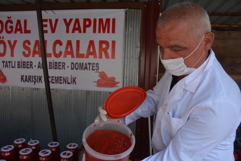 Bu sene vatandaş doğal salçaları tercih ediyor