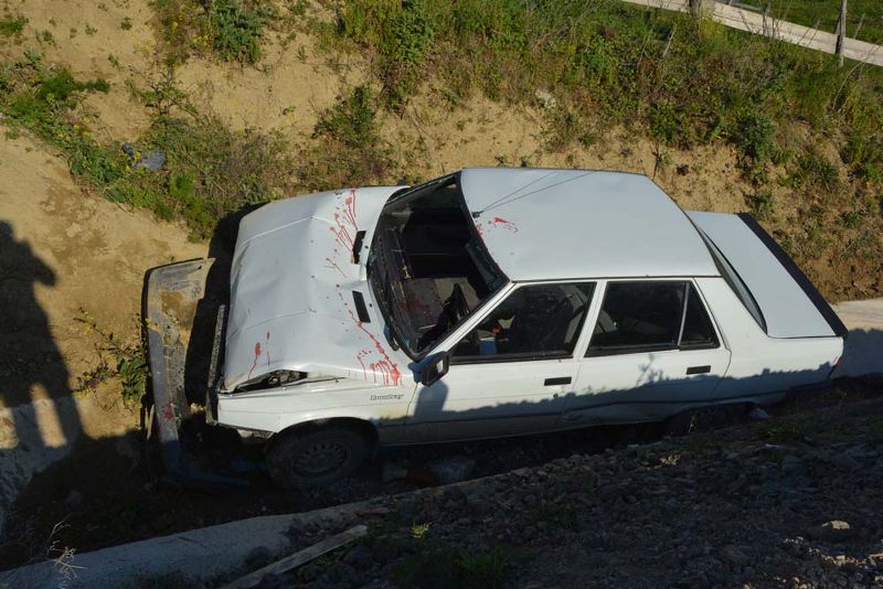 TRAFİK KAZASI:4 YARALI